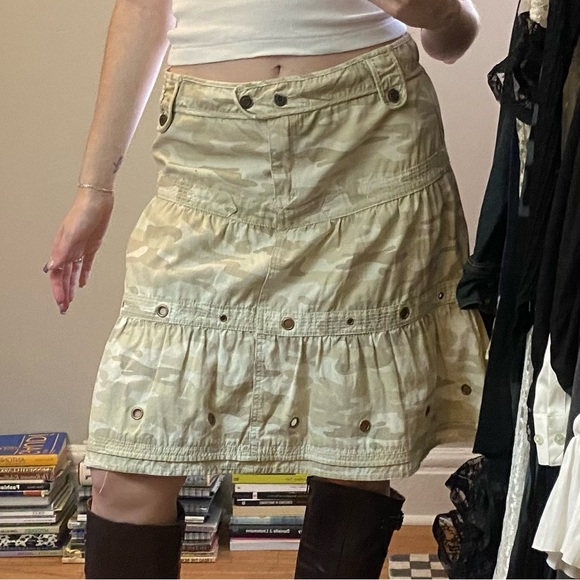 camo cargo skirt - Picture 2 of 6